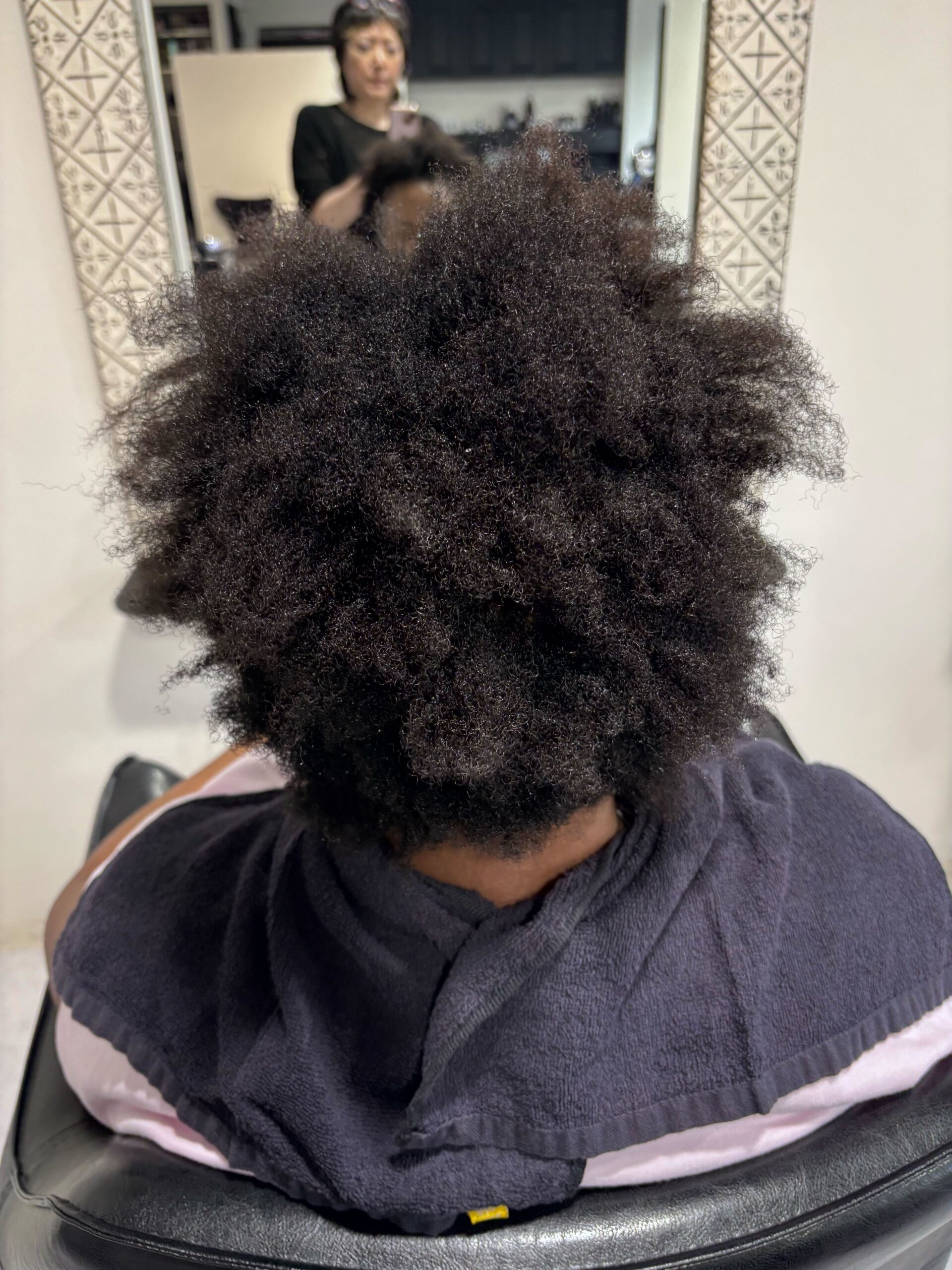Hair straightening