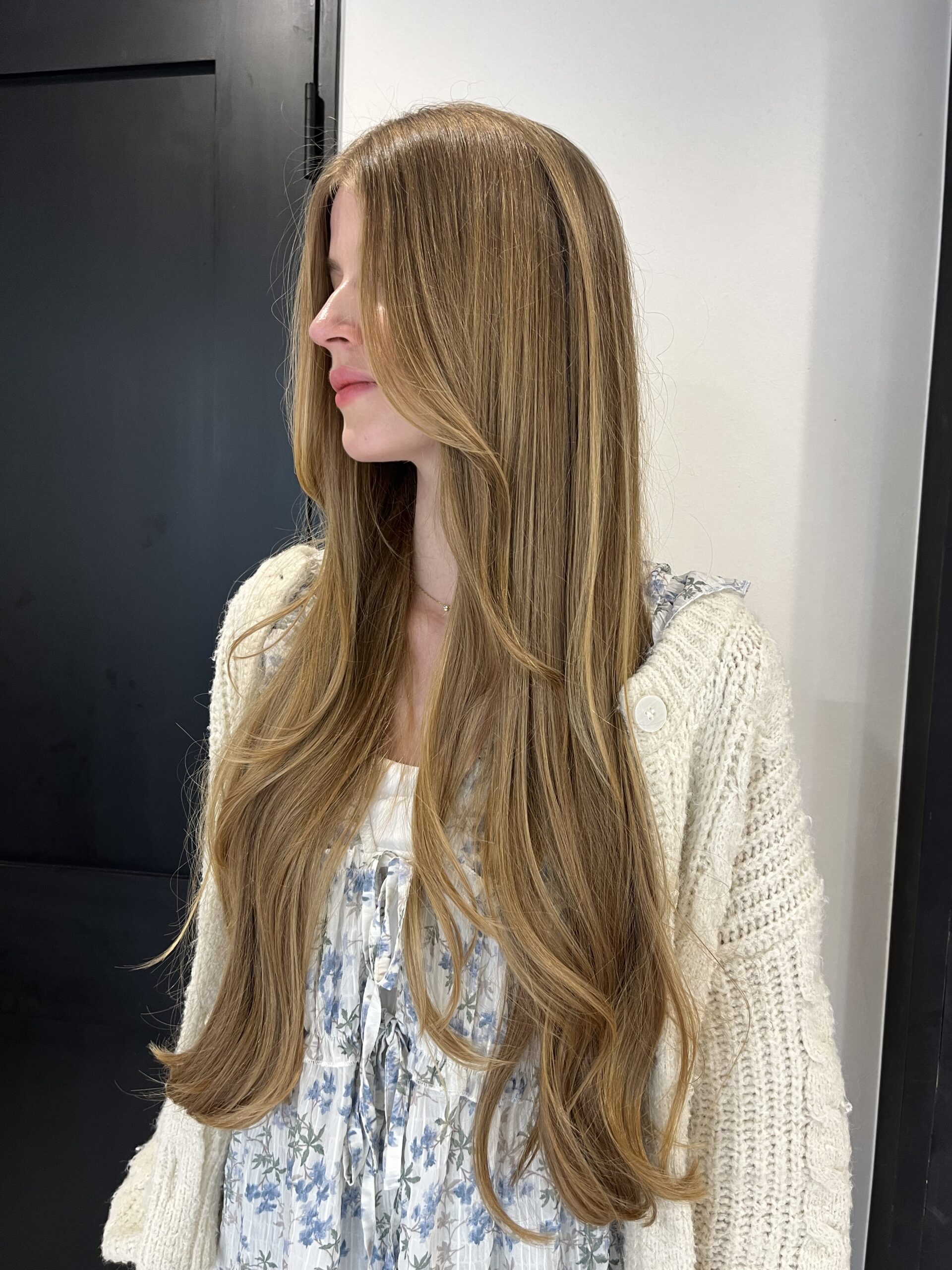 Long layered Hair cut