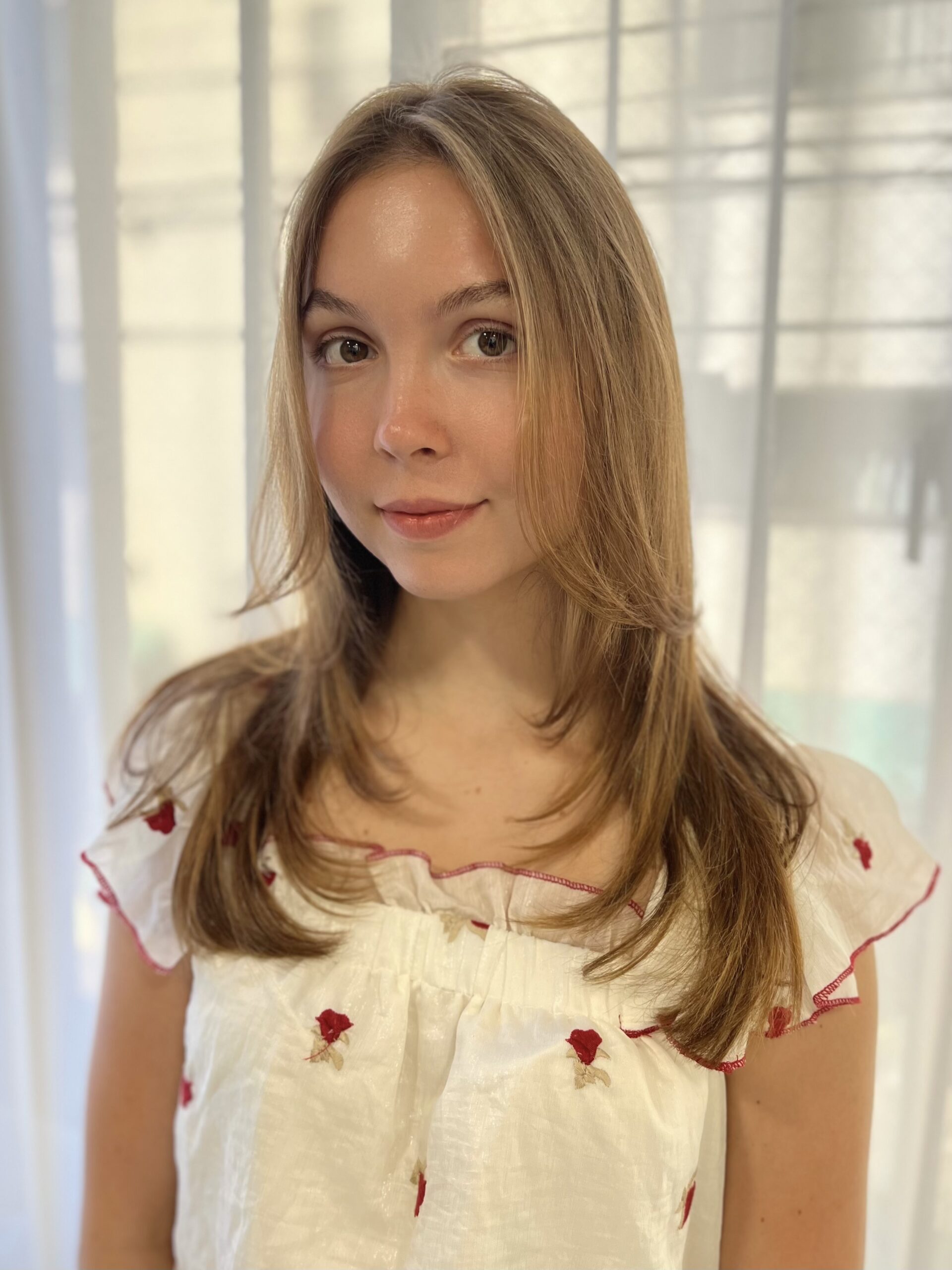 Long layered haircut